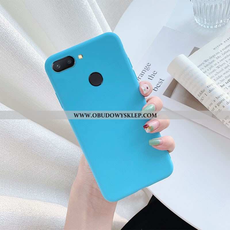 Pokrowce Xiaomi Mi 8 Lite Skórzane Etui Telefon Komórkowy Żółty, Obudowa Xiaomi Mi 8 Lite Futerał Je