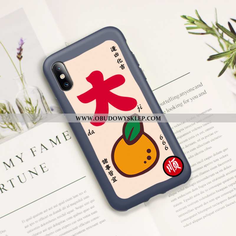 Pokrowce Xiaomi Mi 8 Miękki Cienkie All Inclusive, Obudowa Xiaomi Mi 8 Silikonowe Nubuku Niebieska
