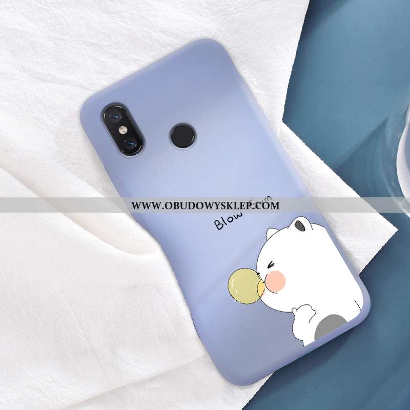 Pokrowce Xiaomi Mi 8 Piękny Ochraniacz Nubuku, Obudowa Xiaomi Mi 8 Wzór Silikonowe Czerwona