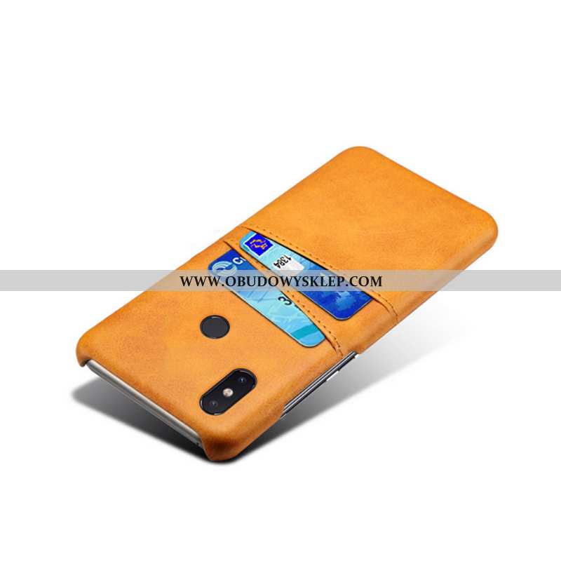 Pokrowce Xiaomi Mi 8 Skórzane Etui Młodzież Wysoki Koniec, Obudowa Xiaomi Mi 8 Skóra Mały Brązowe
