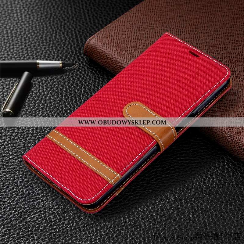 Pokrowce Xiaomi Mi 9 Skórzane Etui Karta Futerał, Obudowa Xiaomi Mi 9 Ciemno Niebieski Denim Granato