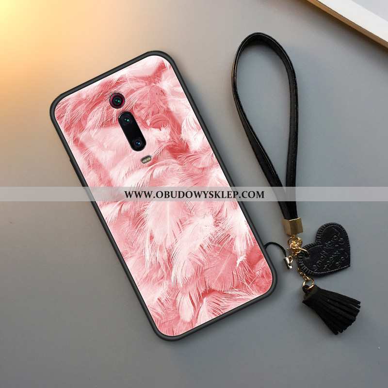 Pokrowce Xiaomi Mi 9t Miękki Ochraniacz Piórka, Obudowa Xiaomi Mi 9t Silikonowe Proste Niebieska