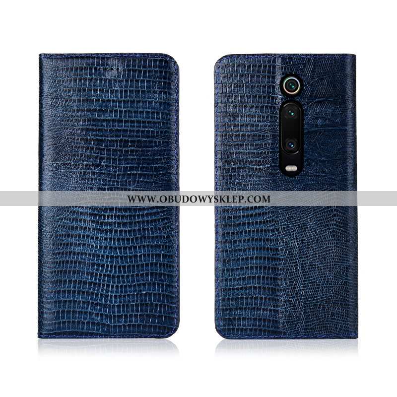 Pokrowce Xiaomi Mi 9t Pro Ochraniacz Etui Klapa, Obudowa Xiaomi Mi 9t Pro Skórzane Czerwony Czarna