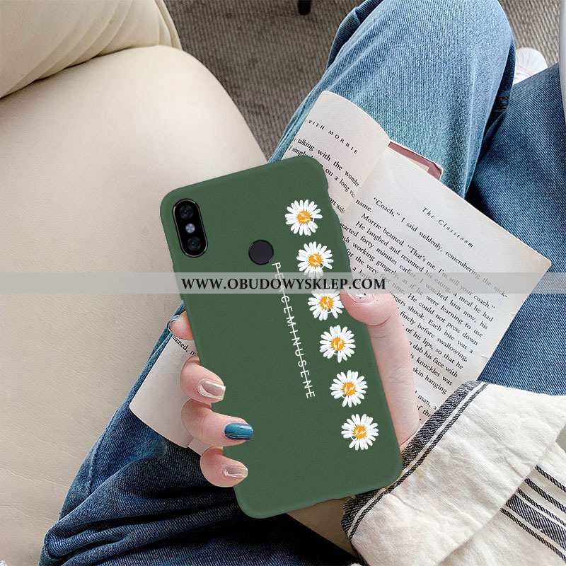 Pokrowce Xiaomi Mi A2 Lite Ochraniacz Zielony Smok, Obudowa Xiaomi Mi A2 Lite Miękki Telefon Komórko