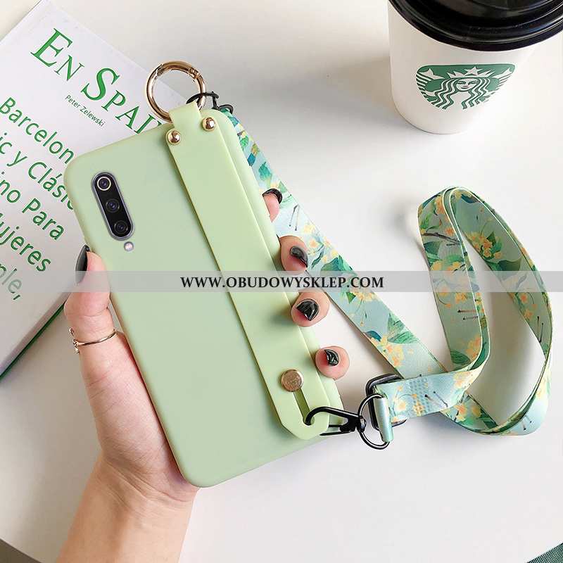 Pokrowce Xiaomi Mi A3 Ochraniacz Proste Obrzeża, Obudowa Xiaomi Mi A3 Nubuku Telefon Komórkowy Zielo