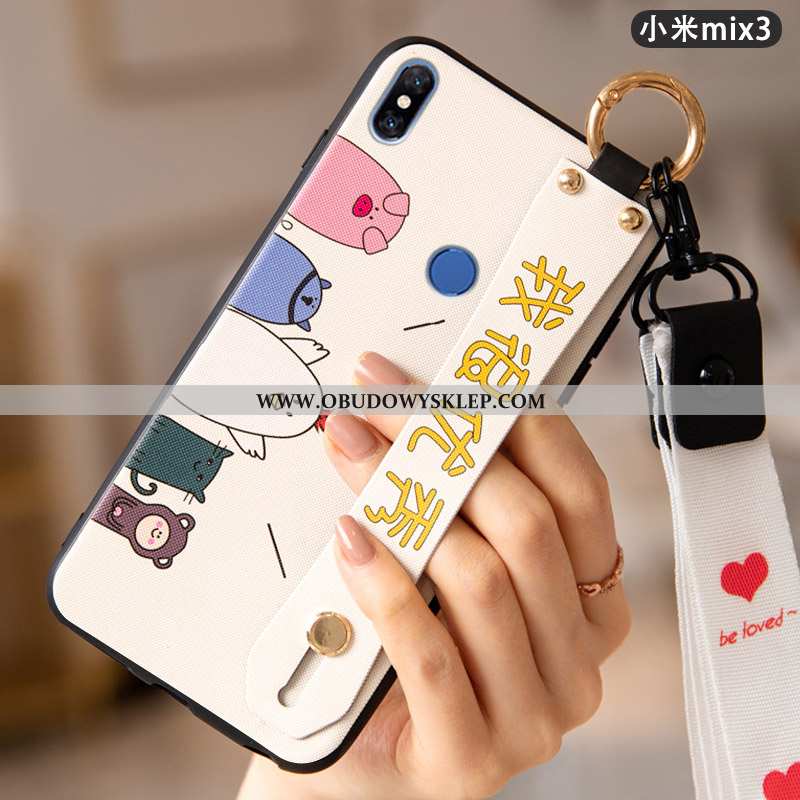 Pokrowce Xiaomi Mi Mix 3 Cienkie Mały Piękny, Obudowa Xiaomi Mi Mix 3 Silikonowe Nubuku Niebieska