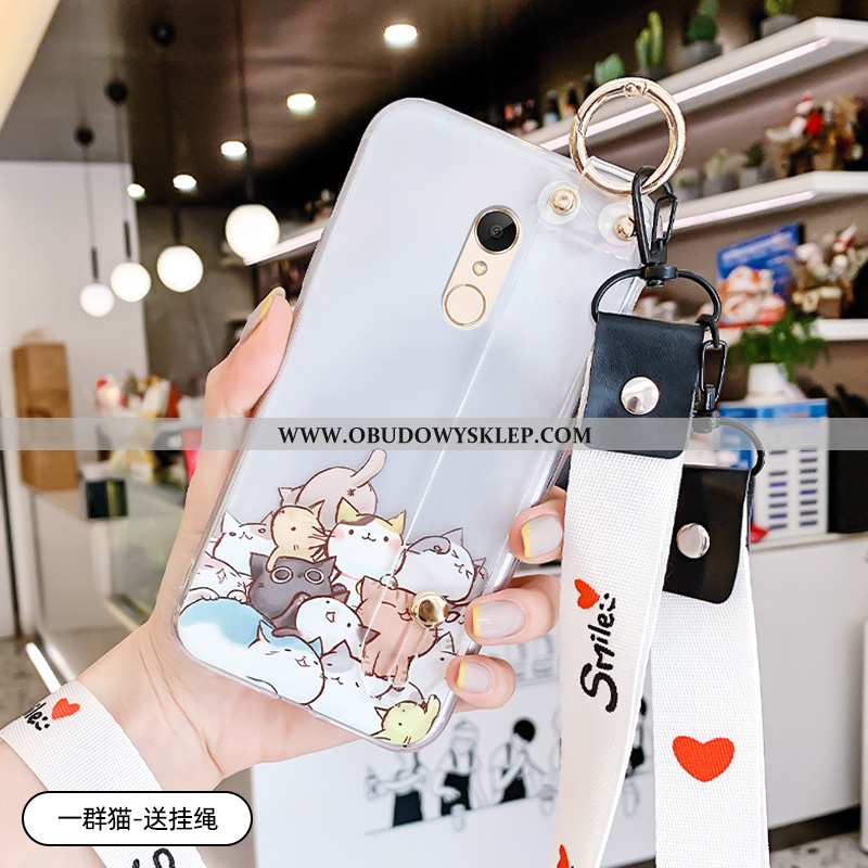 Pokrowce Xiaomi Redmi 5 Przezroczysty Futerał Etui, Obudowa Xiaomi Redmi 5 Kreskówka Mały Biała