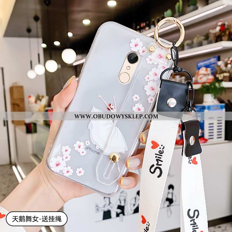 Pokrowce Xiaomi Redmi 5 Przezroczysty Futerał Etui, Obudowa Xiaomi Redmi 5 Kreskówka Mały Biała