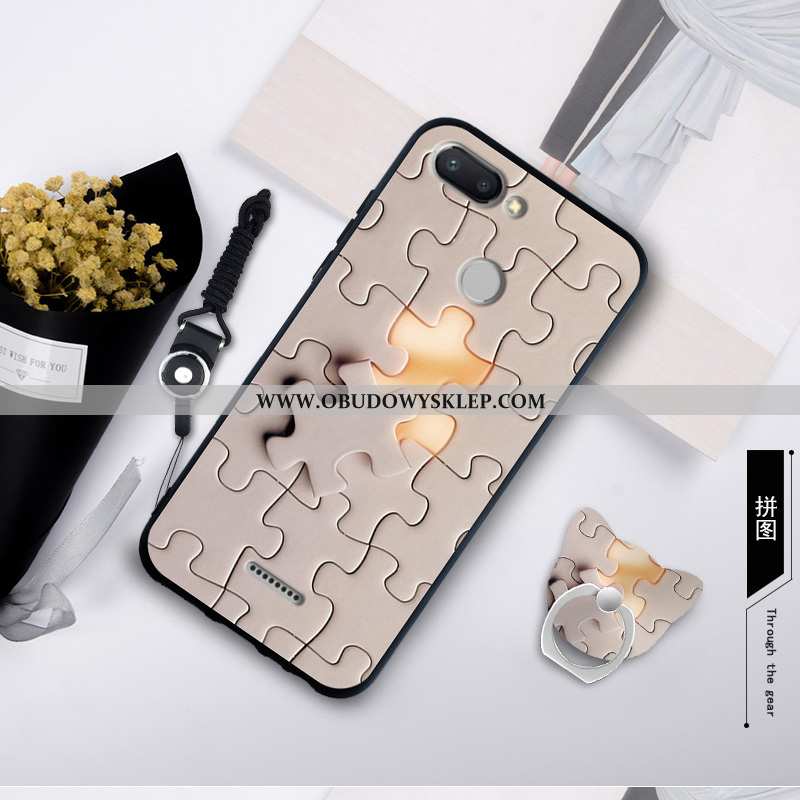 Pokrowce Xiaomi Redmi 6 Silikonowe Nubuku Czerwony, Obudowa Xiaomi Redmi 6 Ochraniacz Trendy Niebies