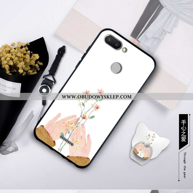 Pokrowce Xiaomi Redmi 6 Silikonowe Nubuku Czerwony, Obudowa Xiaomi Redmi 6 Ochraniacz Trendy Niebies
