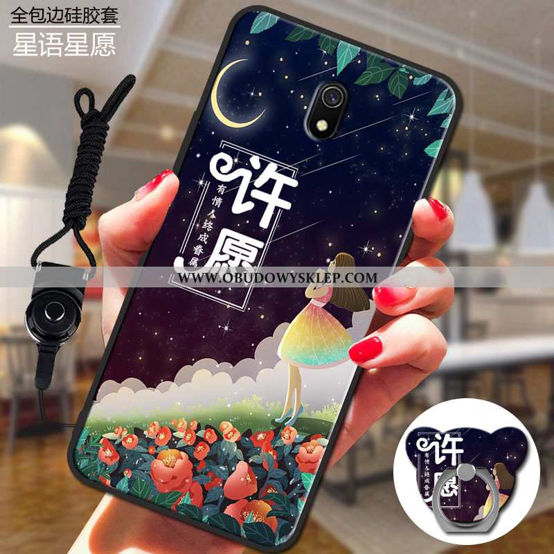 Pokrowce Xiaomi Redmi 8a Piękny Silikonowe All Inclusive, Obudowa Xiaomi Redmi 8a Miękki Czerwony Sz
