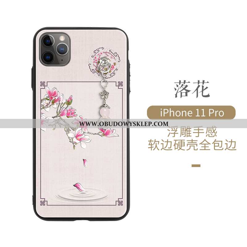Pokrowce iPhone 11 Pro Cienkie Chiński Styl Zielony, Obudowa iPhone 11 Pro Silikonowe Super Zielone