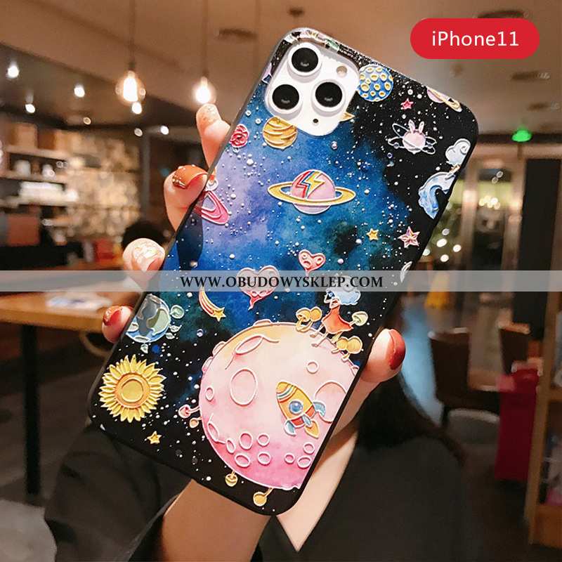 Pokrowce iPhone 11 Pro Kreatywne Etui Telefon Komórkowy, Obudowa iPhone 11 Pro Relief Anti-fall Czar