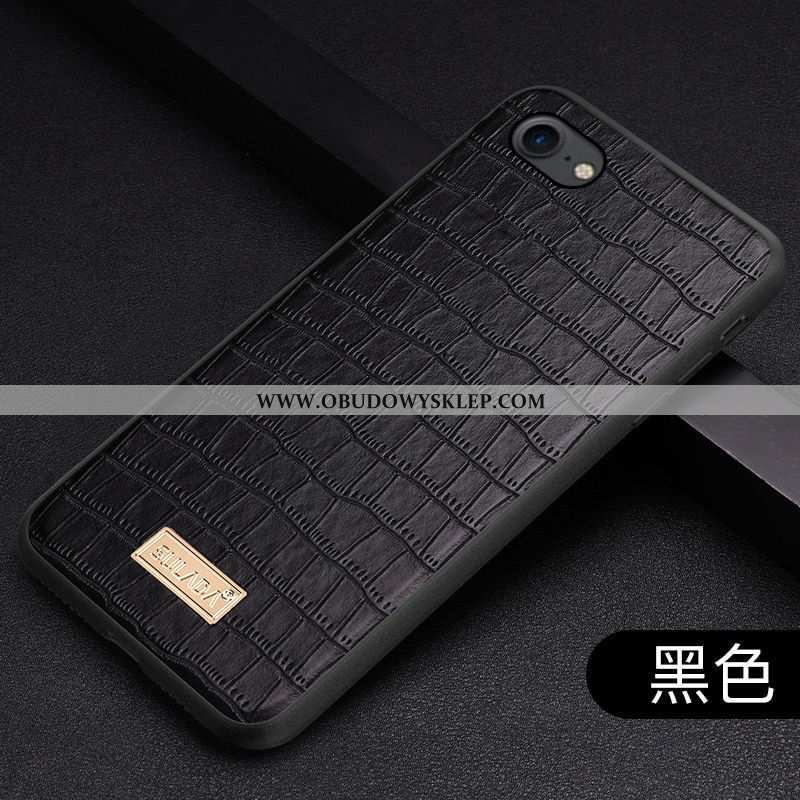 Pokrowce iPhone 6/6s Prawdziwa Skóra Osobowość Moda, Obudowa iPhone 6/6s Wzór Skórzane Etui Czerwona