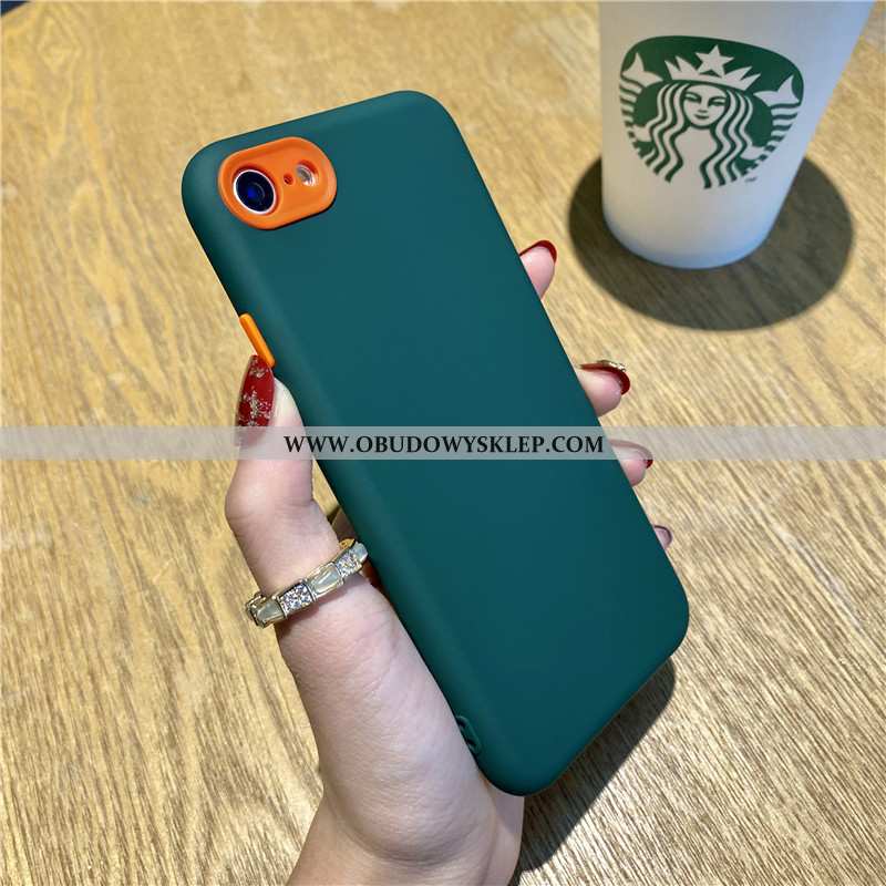Pokrowce iPhone 7 Silikonowe Telefon Komórkowy All Inclusive, Obudowa iPhone 7 Nubuku Anti-fall Czer
