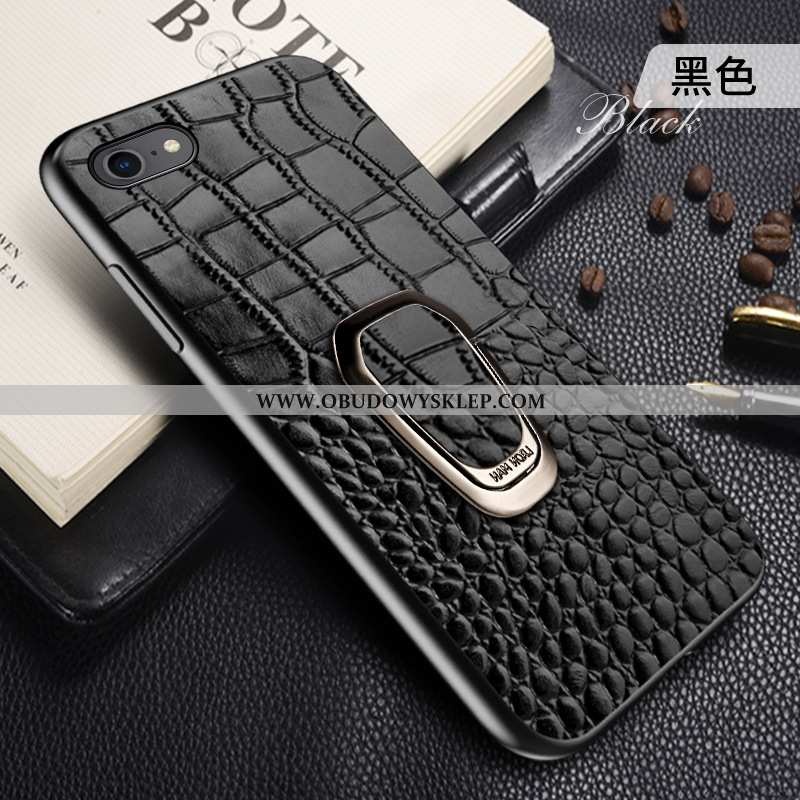 Pokrowce iPhone 8 Skórzane Etui Miękki Wspornik, Obudowa iPhone 8 Osobowość Anti-fall Brązowe