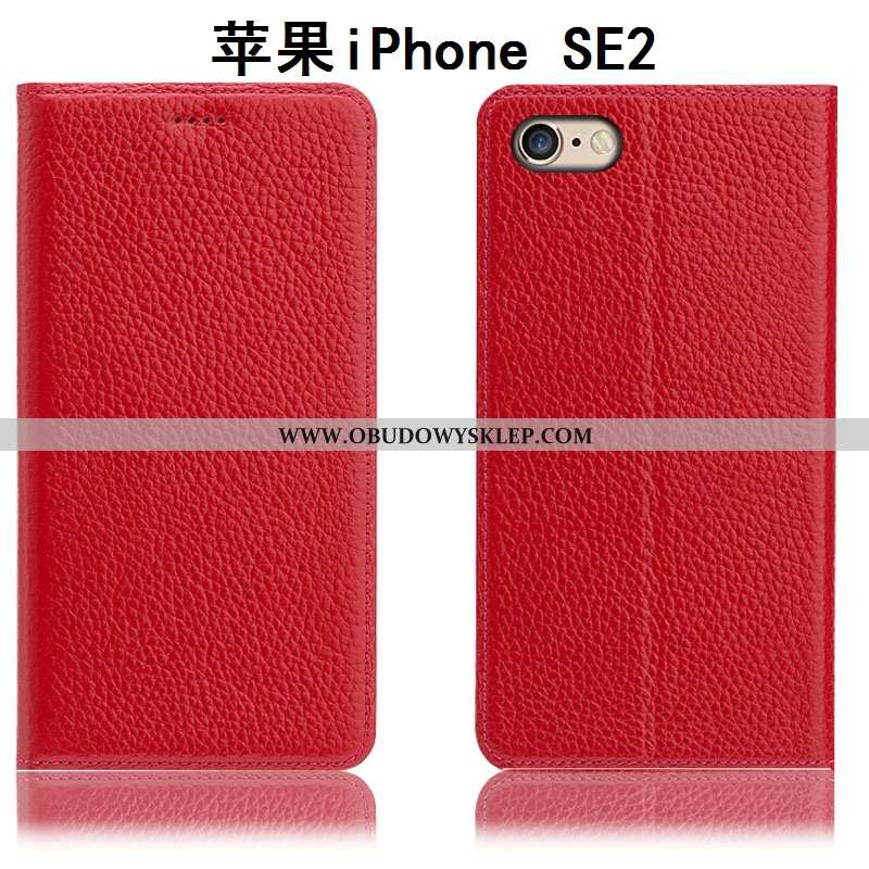 Pokrowce iPhone Se (nouveau) Ochraniacz Etui Pokrowce, Obudowa iPhone Se (nouveau) Prawdziwa Skóra F