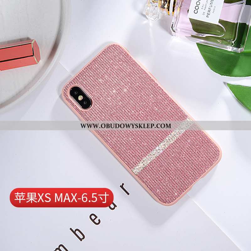 Pokrowce iPhone Xs Max Osobowość Cienkie Anti-fall, Obudowa iPhone Xs Max Kreatywne Trendy Czarna