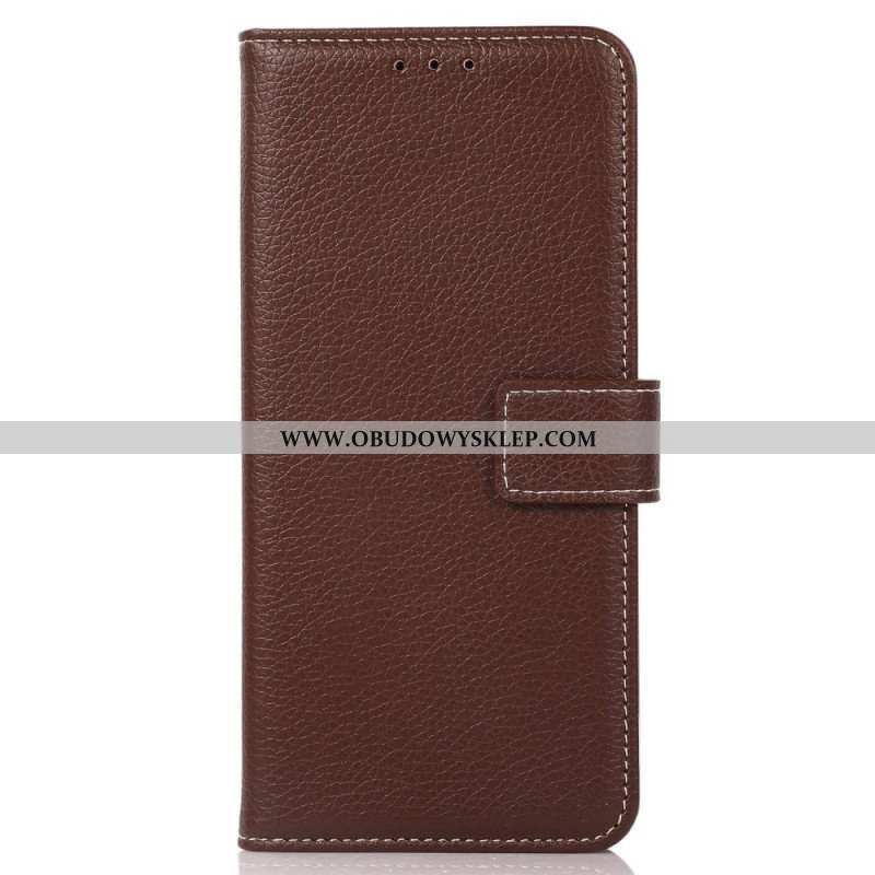 Etui Folio do OnePlus Nord CE 2 Lite 5G Efekt Skóry I Szwy