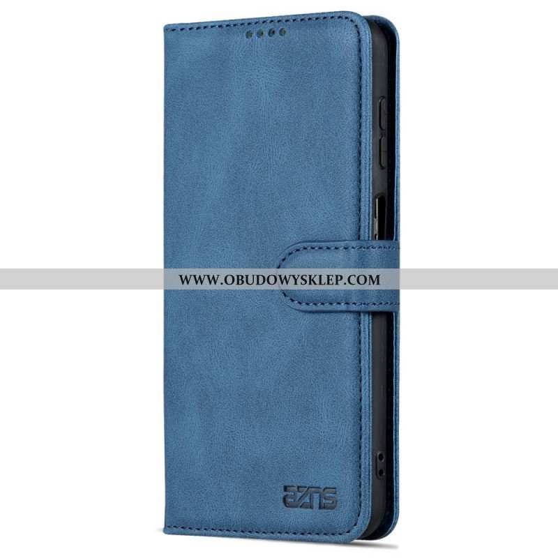 Etui Folio do Samsung Galaxy A13 z Łańcuch Paski W Stylu Vintage Azns