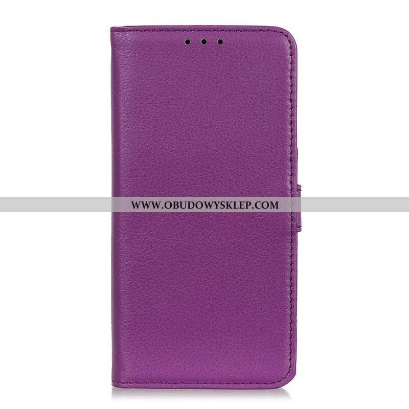 Etui Folio do Samsung Galaxy A52 4G / A52 5G / A52s 5G Tradycyjnie Liczi