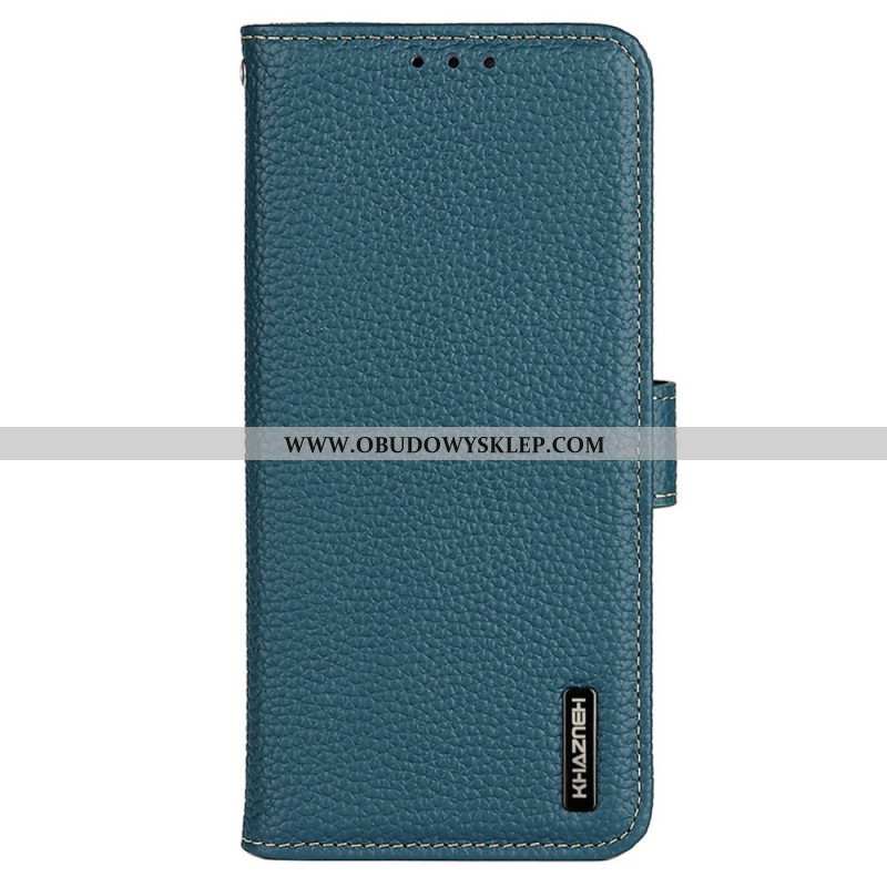 Etui Folio do Samsung Galaxy M13 Khazneh Skóra Liczi