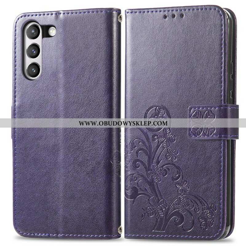 Etui Folio do Samsung Galaxy S21 FE Streszczenie Kwiaty