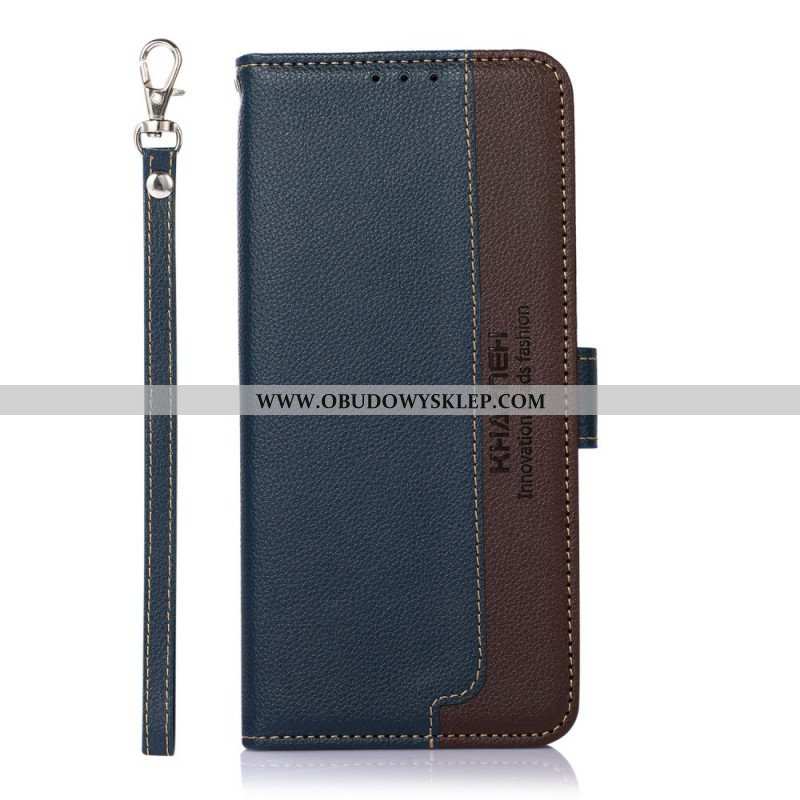 Etui Folio do Xiaomi Redmi Note 11 Pro Plus 5G Rfid Khazneh W Stylu Liczi