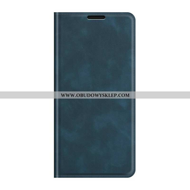 Etui Na Telefon do Oppo Find X3 Neo Etui Folio Jedwabisty W Dotyku Efekt Skóry