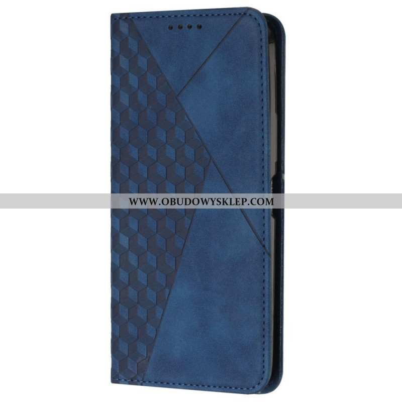 Etui Na Telefon do Oppo Find X5 Lite Etui Folio Wzór Ze Sztucznej Skóry