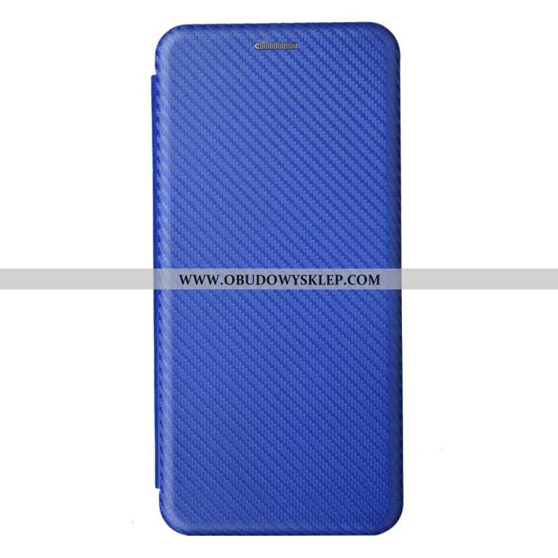 Etui Na Telefon do Poco X4 Pro 5G Etui Folio Kolorowe Włókno Węglowe