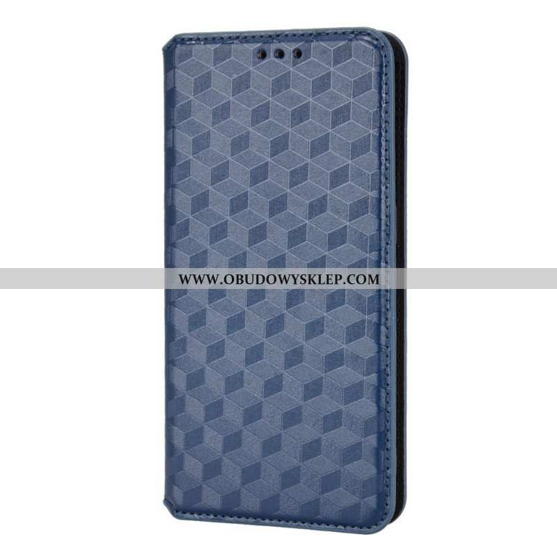 Etui Na Telefon do Xiaomi Redmi Note 11 / 11S Etui Folio Efekt Diamentowej Skóry 3d