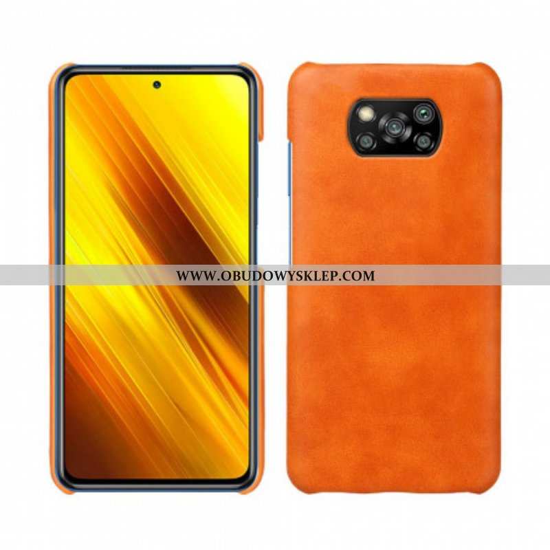 Etui do Poco X3 / X3 Pro / X3 NFC Efekt Skóry Ksq