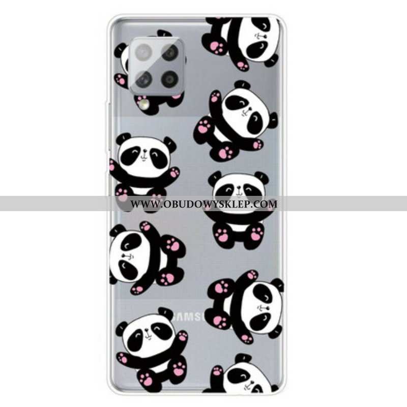 Etui do Samsung Galaxy A42 5G Najlepsza Zabawa Z Pandami