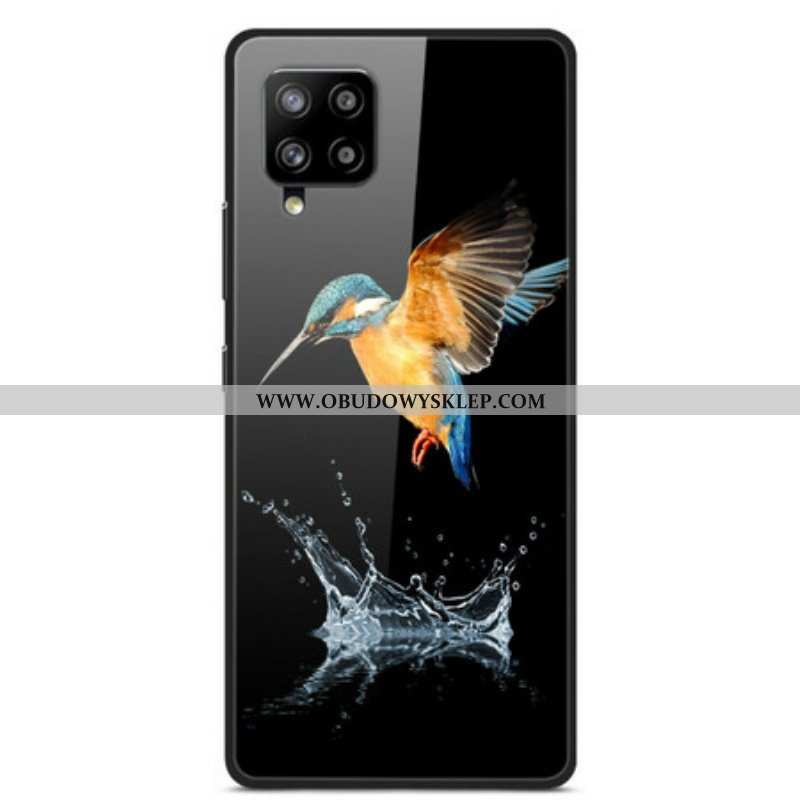 Etui do Samsung Galaxy A42 5G Szkło Hartowane Crown Bird