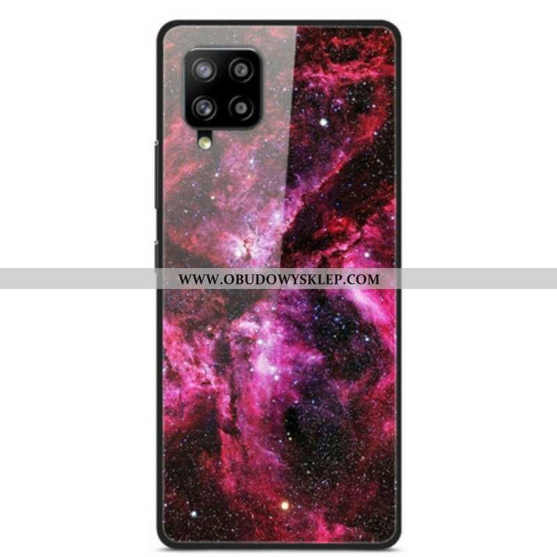 Etui do Samsung Galaxy A42 5G Wróżka Kwiatowa Ze Szkła Hartowanego
