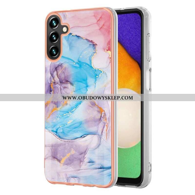 Etui do Samsung Galaxy A54 5G Akwarela Marmuru