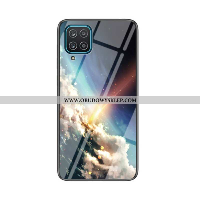 Etui do Samsung Galaxy M12 / A12 Szkło Hartowane Piękno