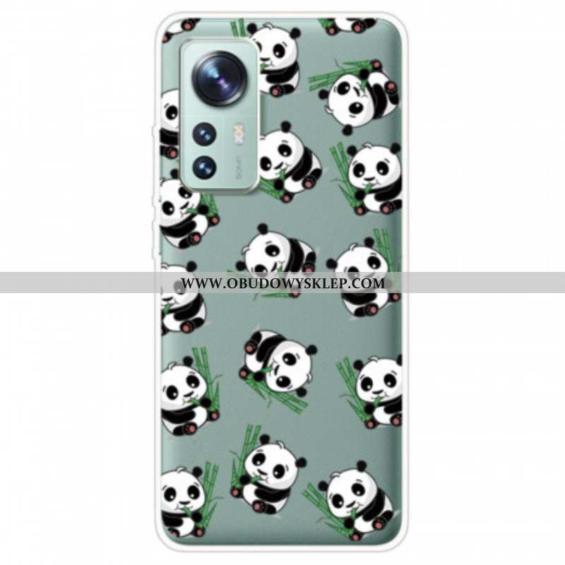 Etui do Xiaomi 12 / 12X Małe Pandy