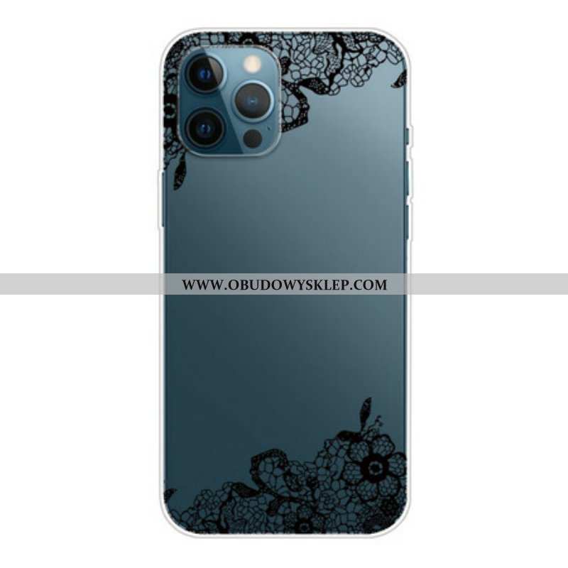 Etui do iPhone 13 Pro Max Delikatna Koronka