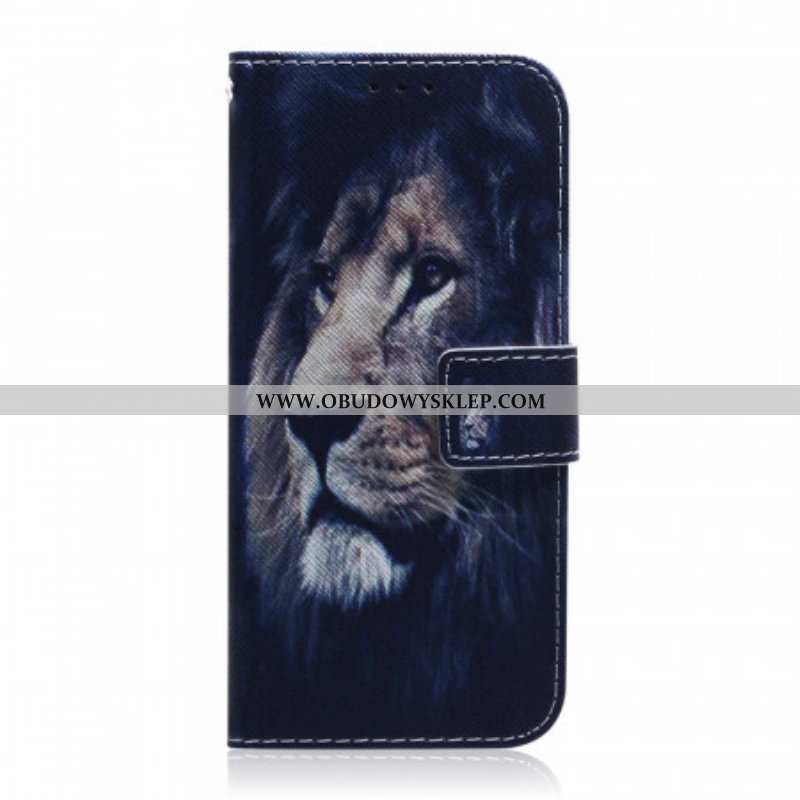 Obudowa Etui Na Telefon do Samsung Galaxy M32 Śniący Lew