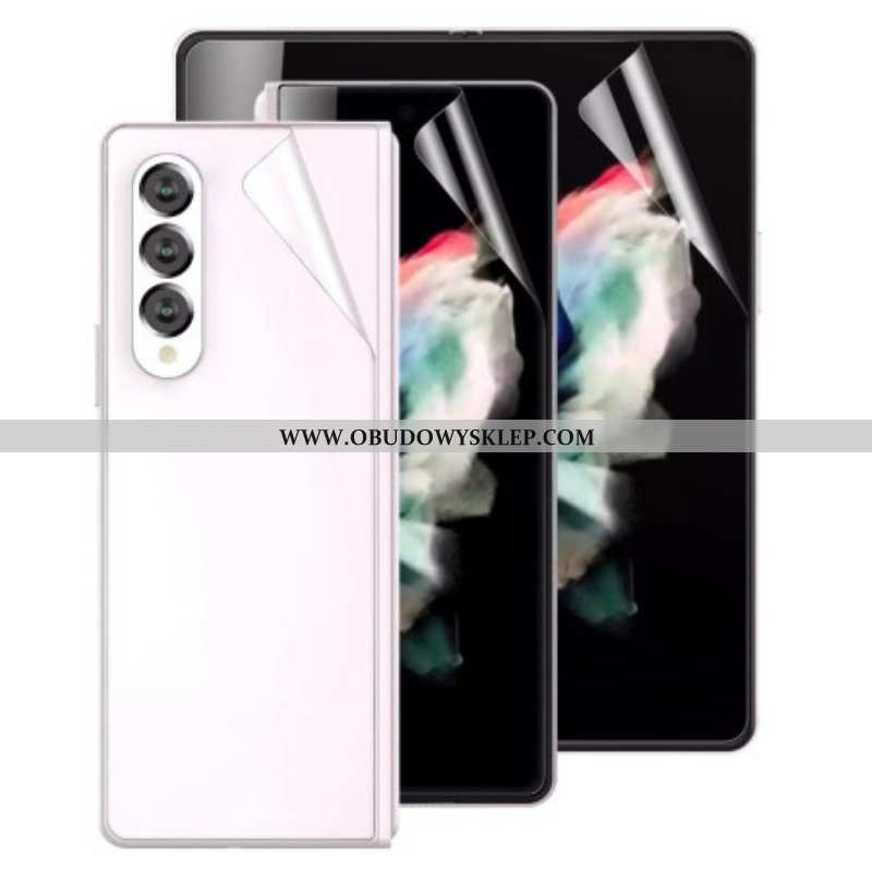 Samsung Galaxy Z Fold 4 Pełne Hydrożelowe Folie Ochronne