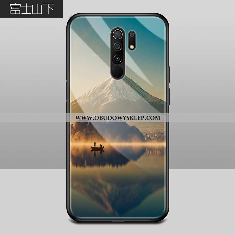 Etui Xiaomi Redmi 9 Moda Trudno Anti-fall, Futerał Xiaomi Redmi 9 Osobowość Niebieski Niebieska