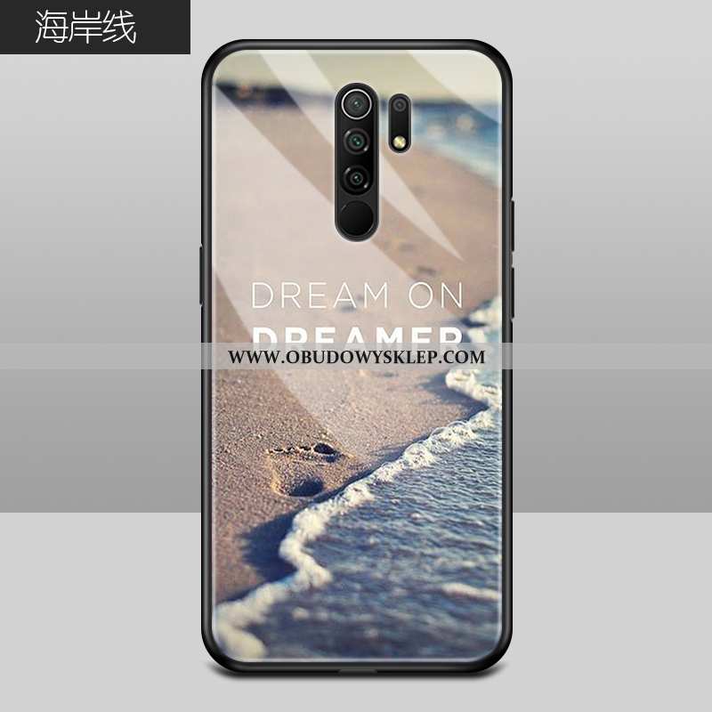 Etui Xiaomi Redmi 9 Moda Trudno Anti-fall, Futerał Xiaomi Redmi 9 Osobowość Niebieski Niebieska