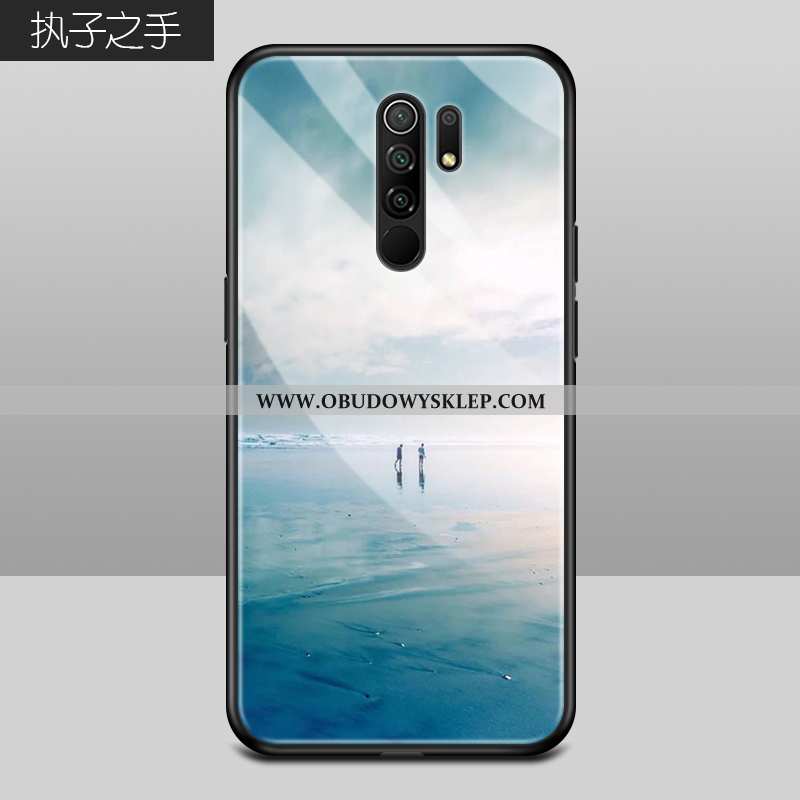 Etui Xiaomi Redmi 9 Moda Trudno Anti-fall, Futerał Xiaomi Redmi 9 Osobowość Niebieski Niebieska