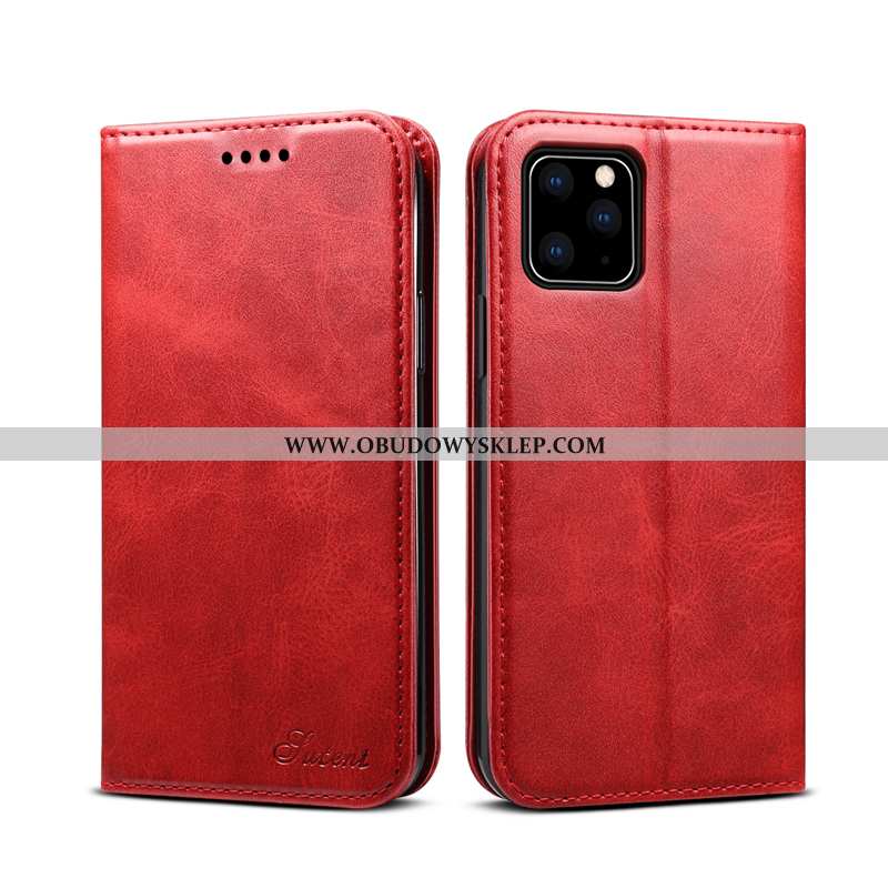 Etui iPhone 12 Pro Max Skórzane Czarny Futerał, Futerał iPhone 12 Pro Max Prawdziwa Skóra Telefon Ko