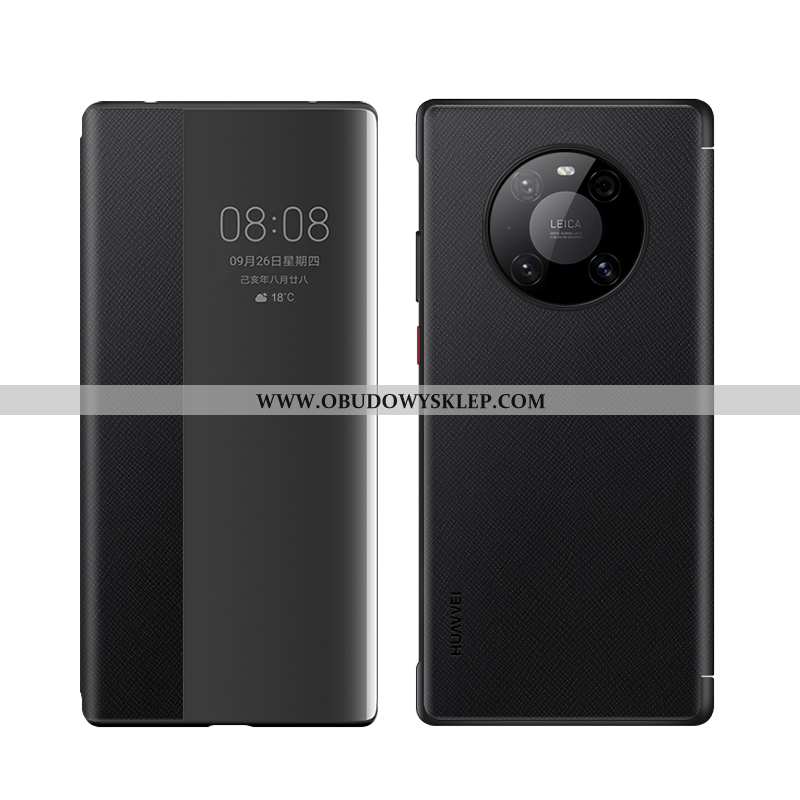 Futerał Huawei Mate 40 Pro Przezroczysty Pokrowce Nowy, Huawei Mate 40 Pro Prawdziwa Skóra Miękki Po