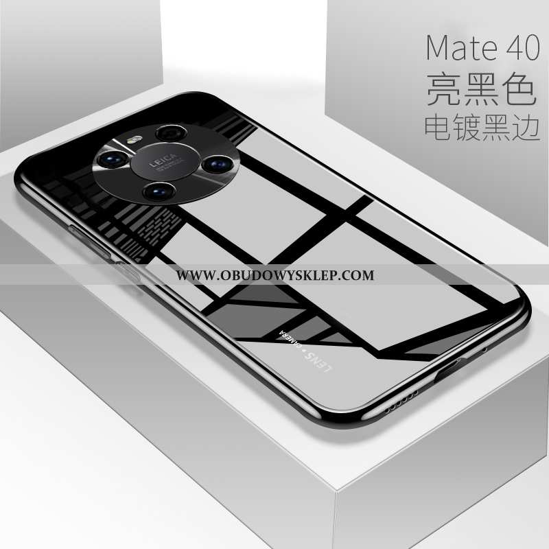 Futerał Huawei Mate 40 Szkło Poszycie Czerwony Netto, Pokrowce Huawei Mate 40 Czarny All Inclusive C