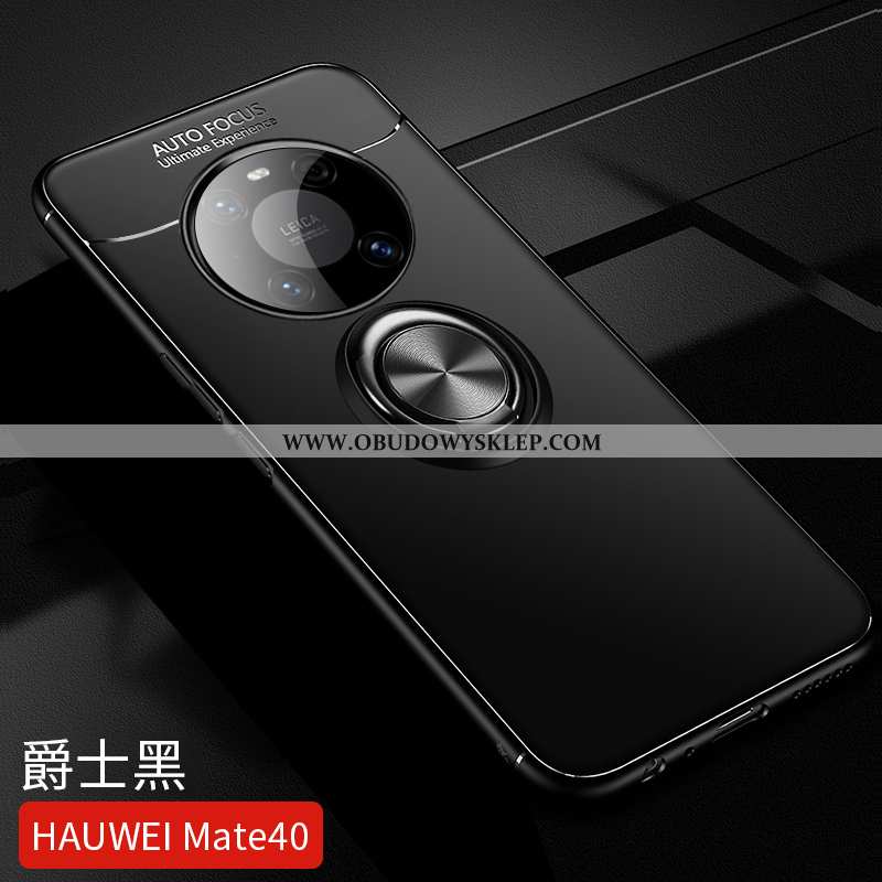 Obudowa Huawei Mate 40 Cienkie Telefon Komórkowy Ring, Etui Huawei Mate 40 Silikonowe Nowy Czerwona