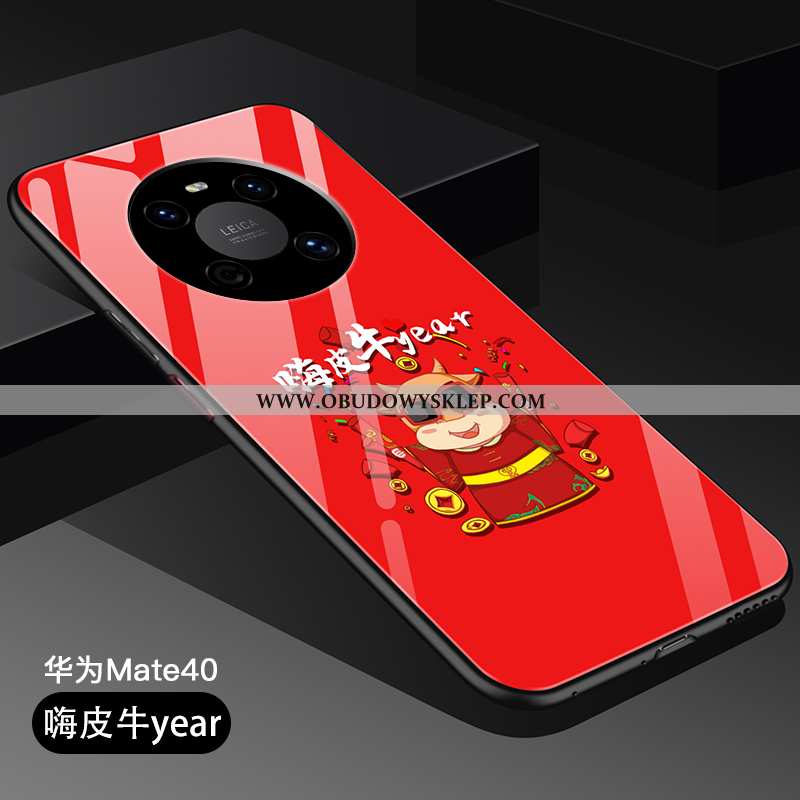 Obudowa Huawei Mate 40 Cienkie Wysoki Koniec Etui, Etui Huawei Mate 40 Ochraniacz All Inclusive Czer